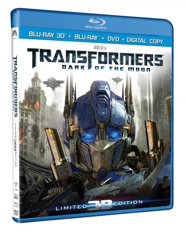 Transformers  Dark Of The Moon 3D Bluray Dvd Box (1 of 1)